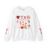 Valentine Party Sweatshirt with Bows