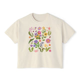 Flower Patch Boxy Tee