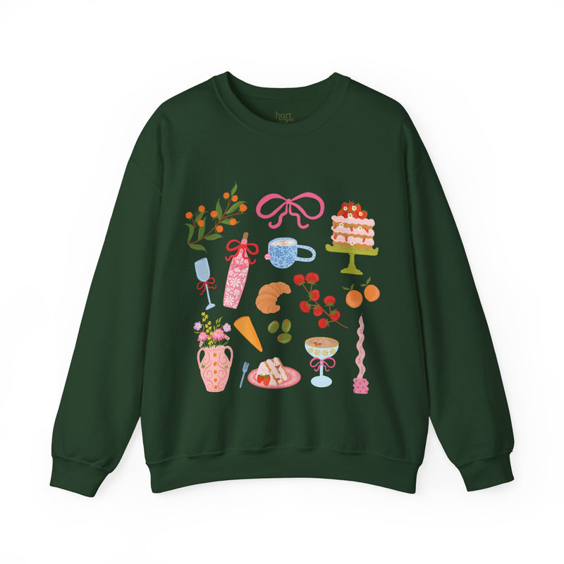 Girl Dinner Party Sweatshirt