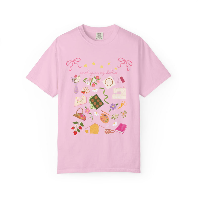 Working on my Hobbies T-Shirt