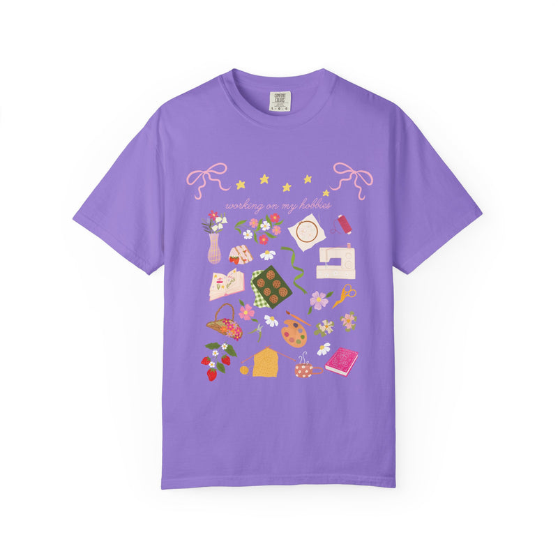 Working on my Hobbies T-Shirt