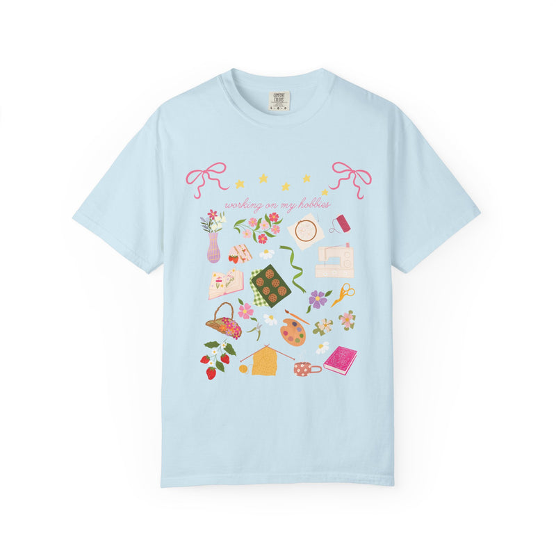 Working on my Hobbies T-Shirt