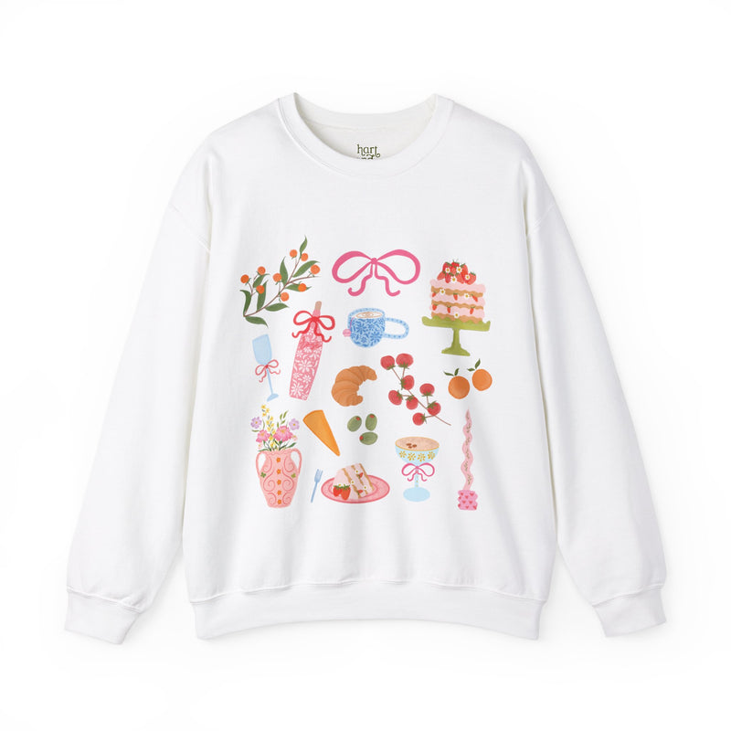 Girl Dinner Party Sweatshirt