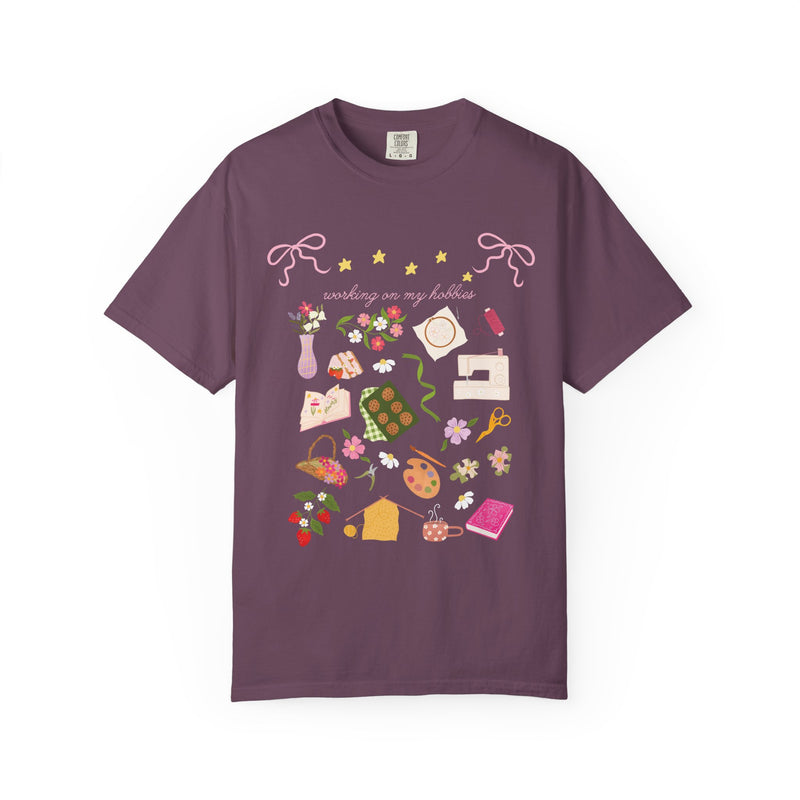 Working on my Hobbies T-Shirt