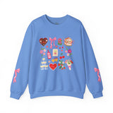 Valentine Party Sweatshirt with Bows