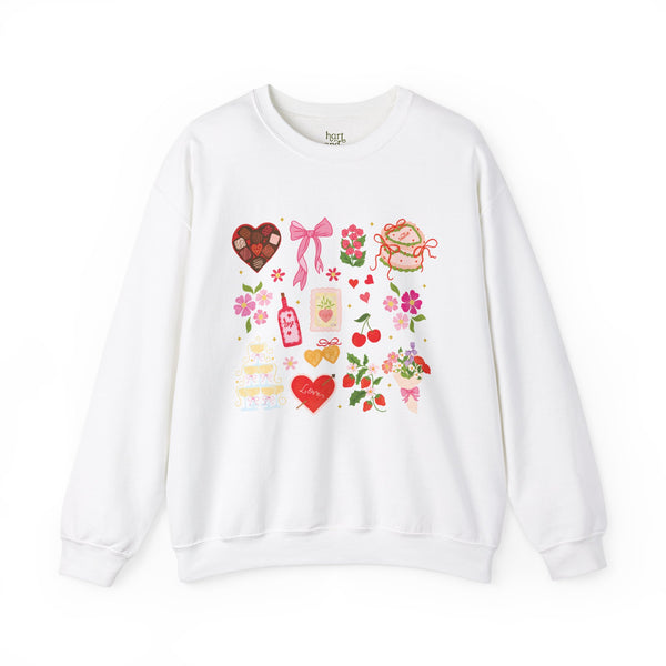 Valentine Party Sweatshirt No Bows