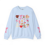 Valentine Party Sweatshirt with Bows