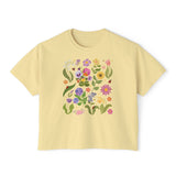 Flower Patch Boxy Tee