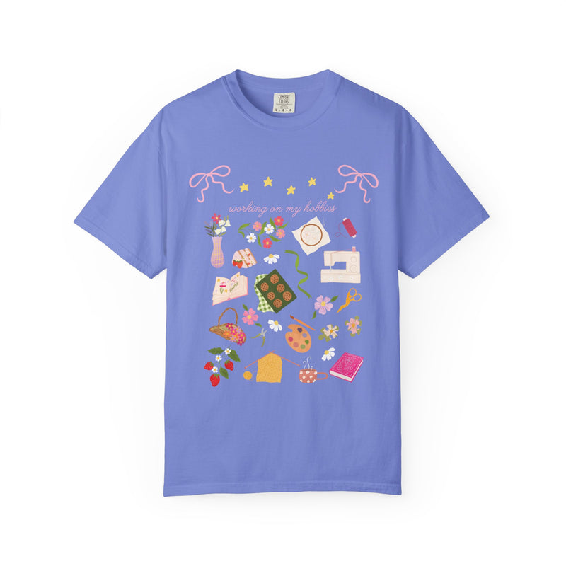 Working on my Hobbies T-Shirt