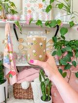 16oz Stem Daisy Glass