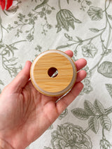 Fall Engraved Bamboo Lid