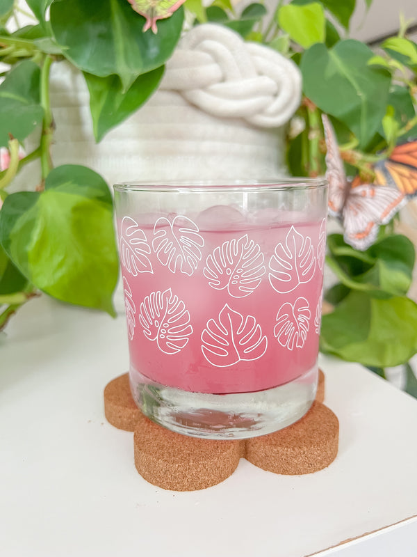 Preorder Monstera Cocktail Glass