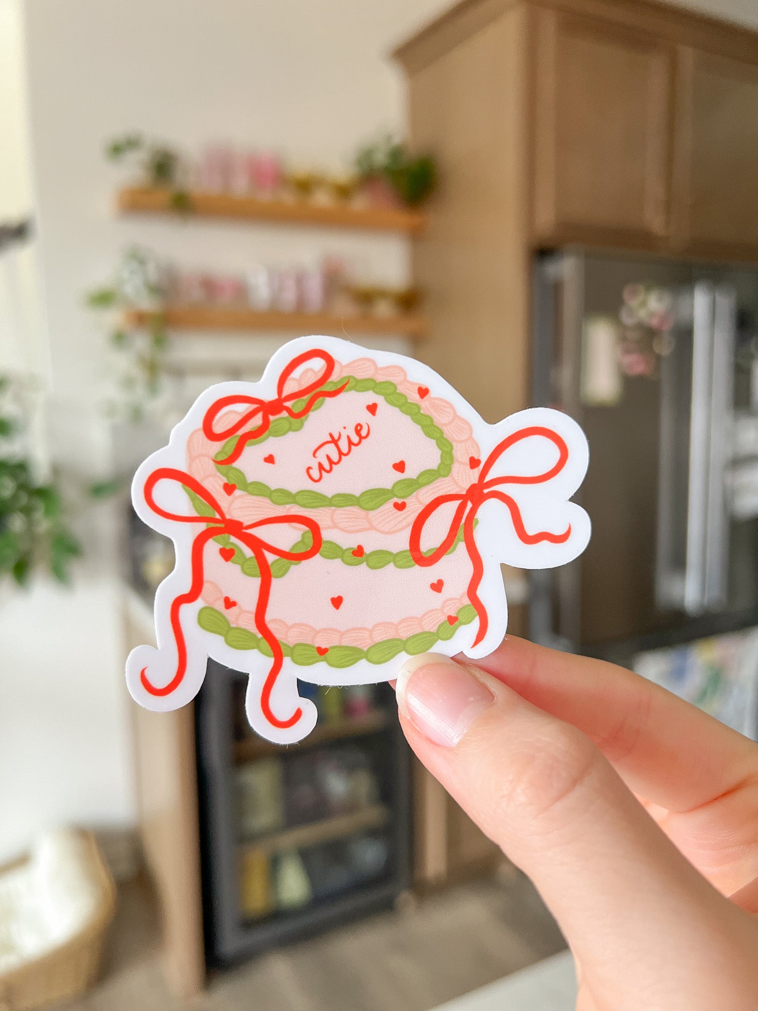 Cutie Heart Cake Sticker – Hart + Flora Shop