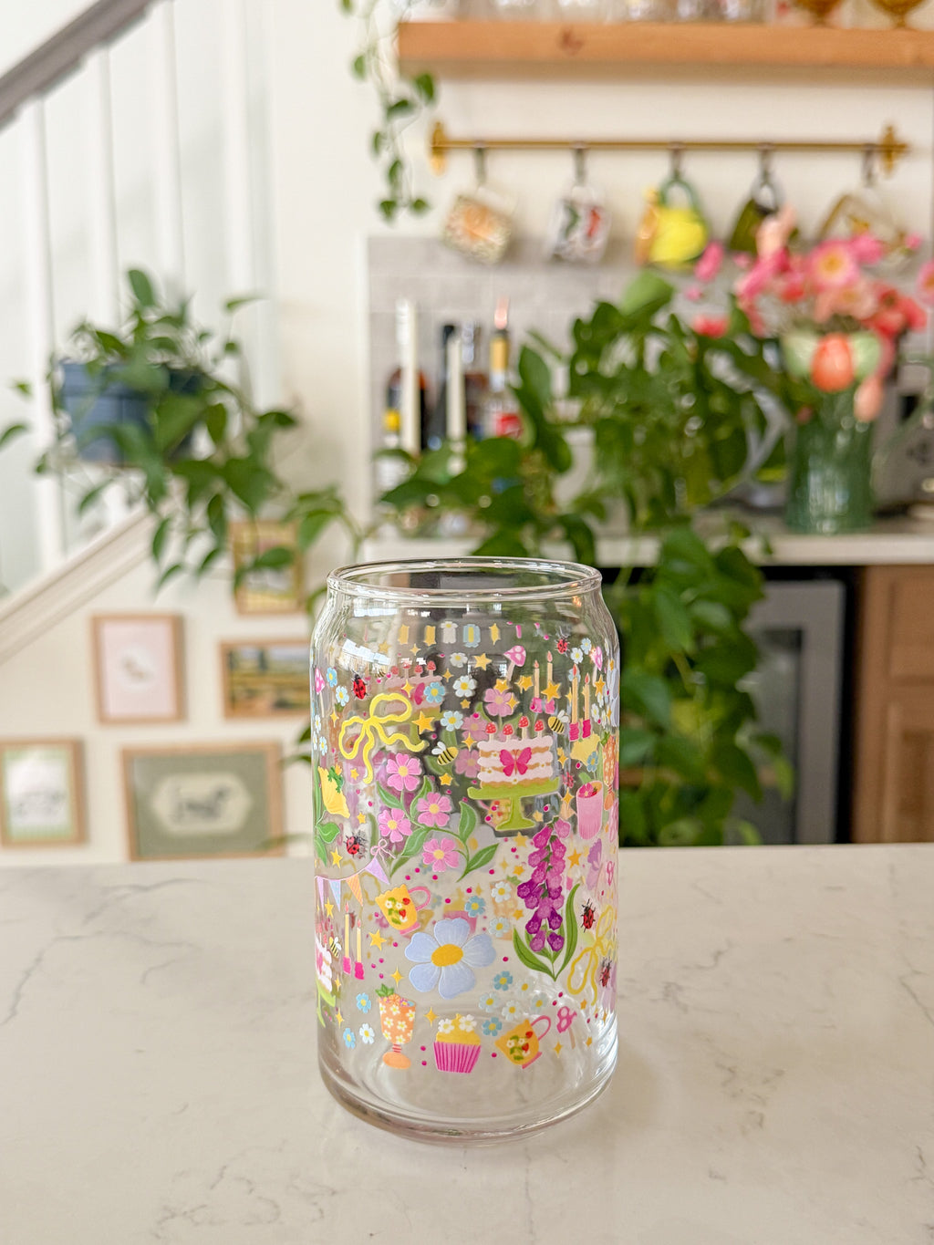 Hart + Flora Shop Garden Party Glass