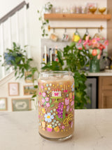 16oz Garden Party Glass