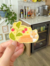 Fox Berry Sticker