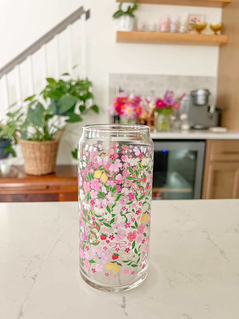 20oz Pink Lemonade Glass