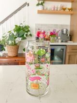 20oz Spring Scene Glass