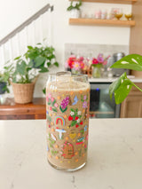 20oz Secret Garden Glass