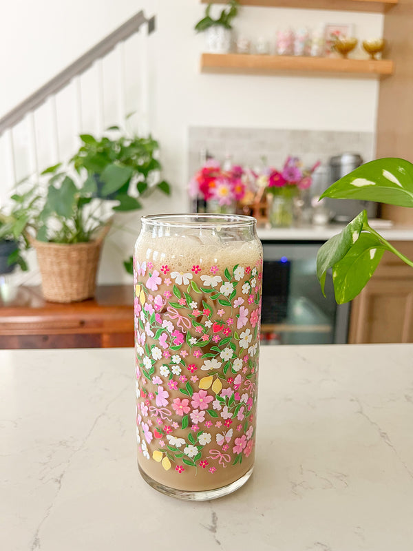 20oz Pink Lemonade Glass