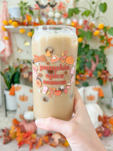 20oz Pumpkin Spice Glass