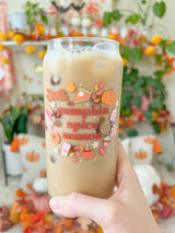 20oz Pumpkin Spice Glass