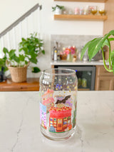 16oz Halloween Town Glass