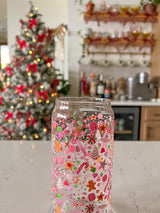 20oz Holiday Candy Glass
