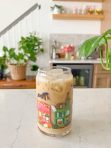 16oz Halloween Town Glass