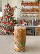 20oz Christmas Village Glass