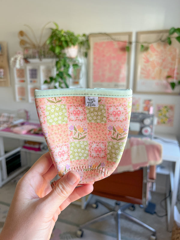 Garden Squares Cup Cover