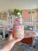 Whimsical Garden Cup Cover