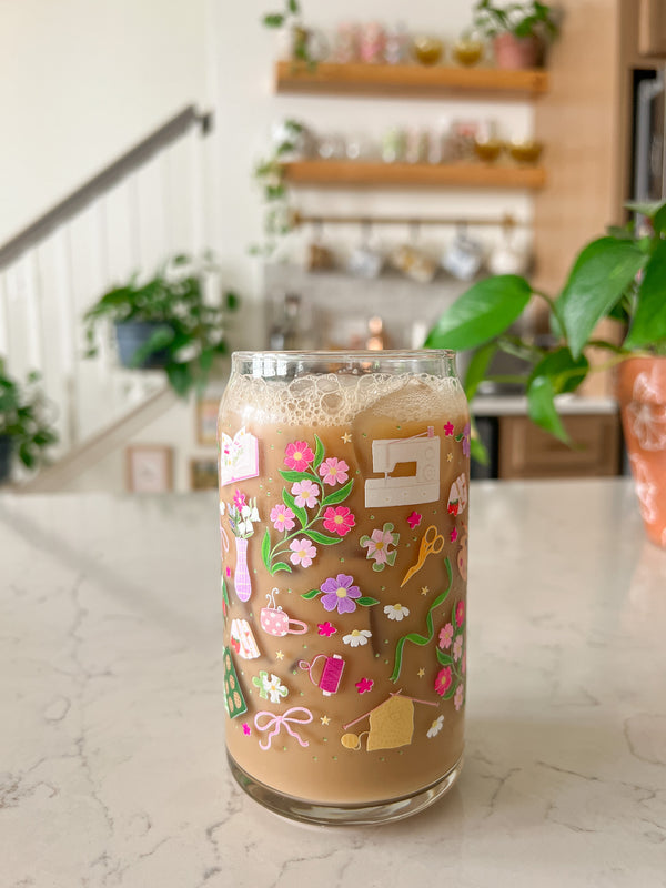 16oz Working On My Hobbies Glass