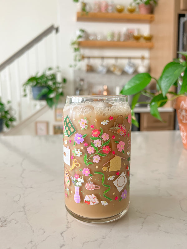 16oz Working On My Hobbies Glass