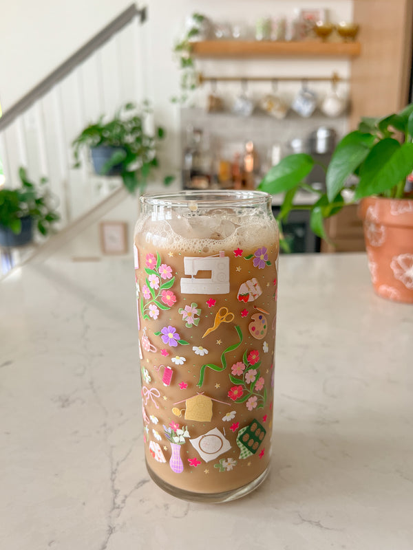 20oz Working On My Hobbies Glass