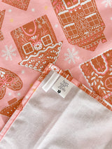 Pink Gingerbread Tea Towel