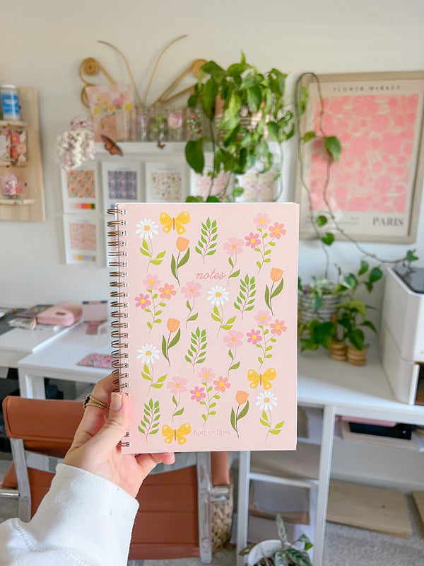 Floral Notebook