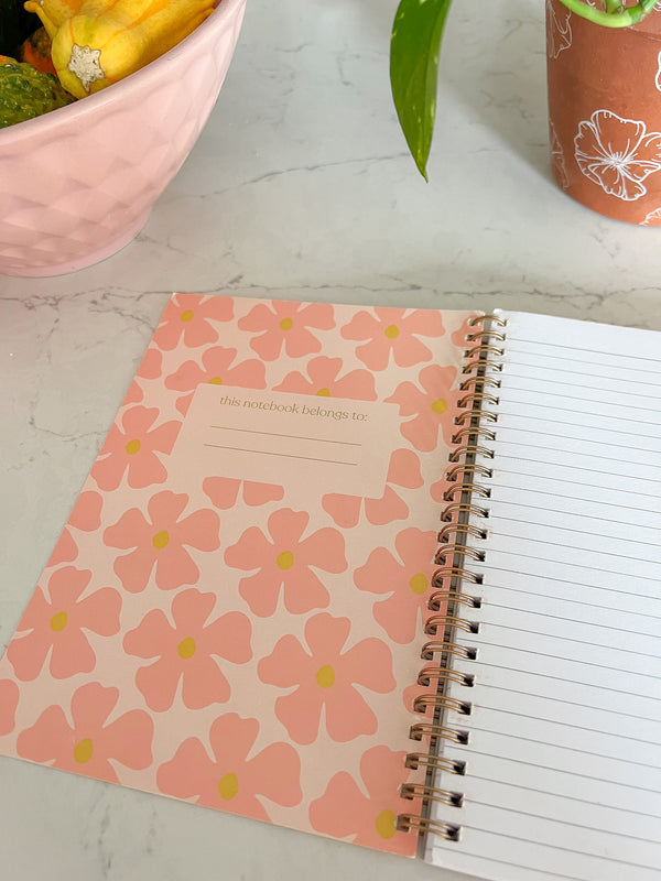 Floral Notebook