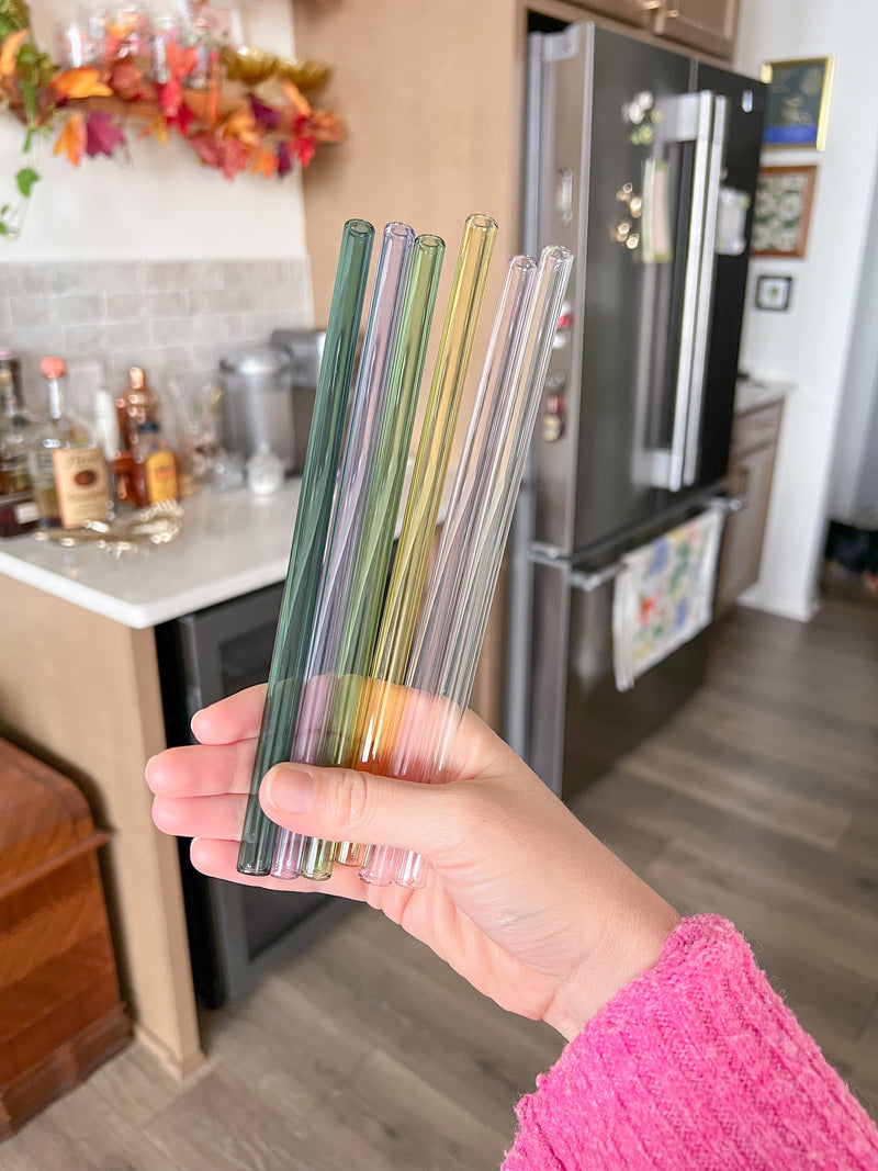 Glass Straight Straw