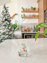 Woodland Winter Cocktail Glass