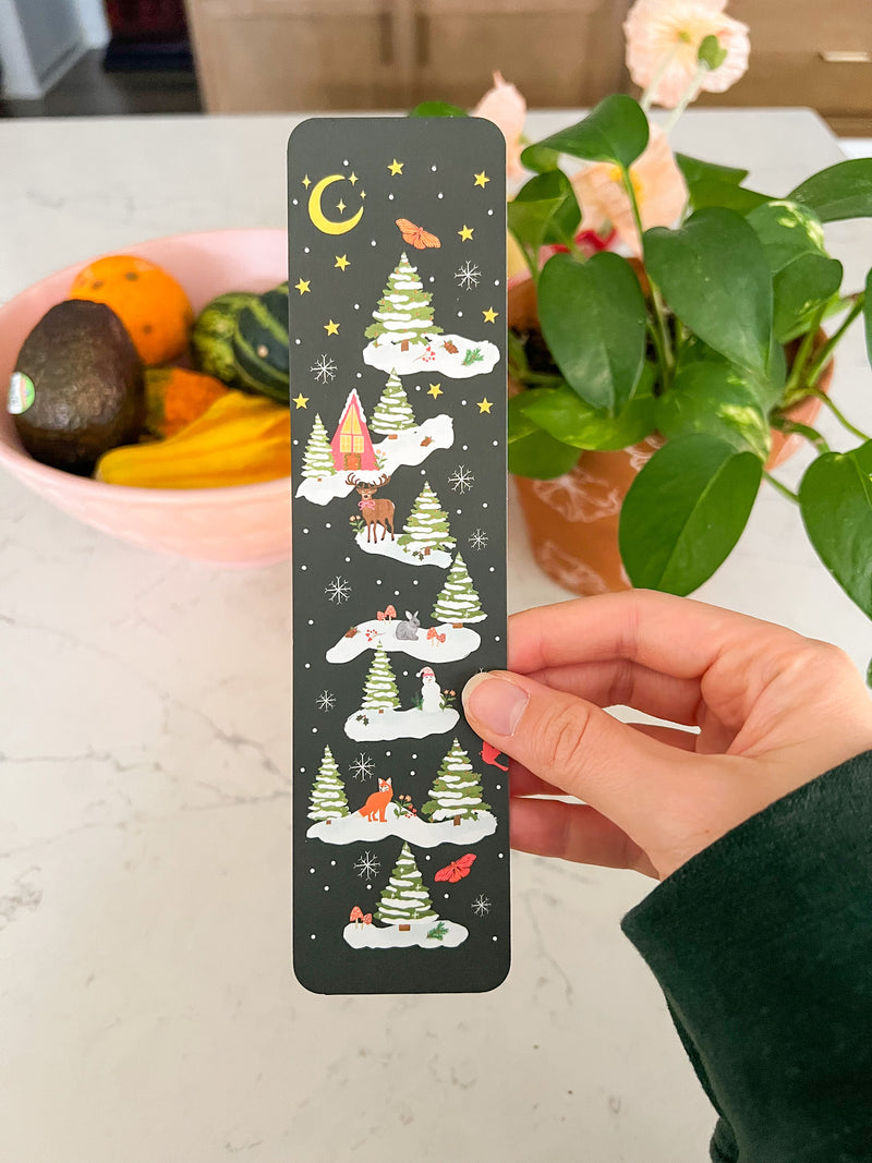 Woodland Holly Berry Bookmark