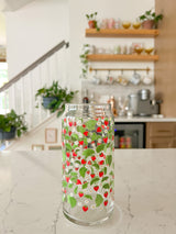 20oz Wild Strawberries Glass
