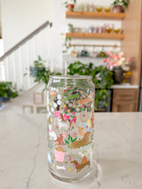 20oz Garden Dogs Glass