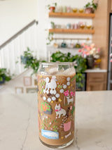 20oz Garden Dogs Glass