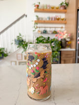 20oz Garden Dogs Glass