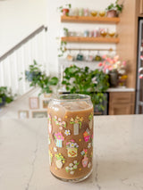 16oz Flower Vase Glass