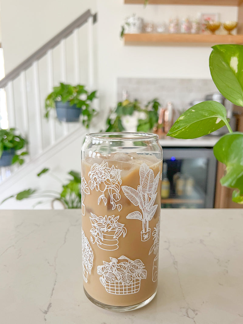 20oz Houseplants Glass