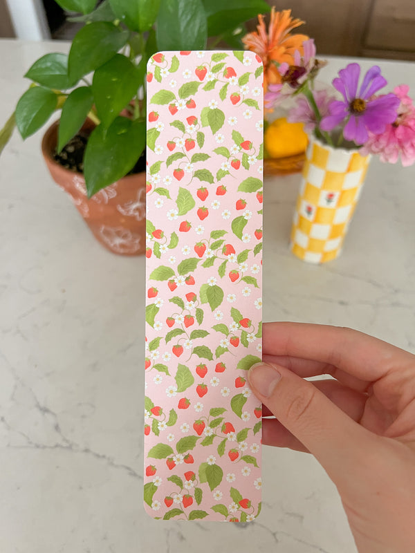 Wild Strawberries Bookmark