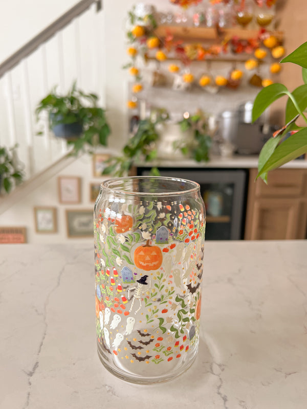 PREORDER 16oz Classic Halloween Glass