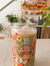 PREORDER 20oz Cozy Fall Cottage Glass